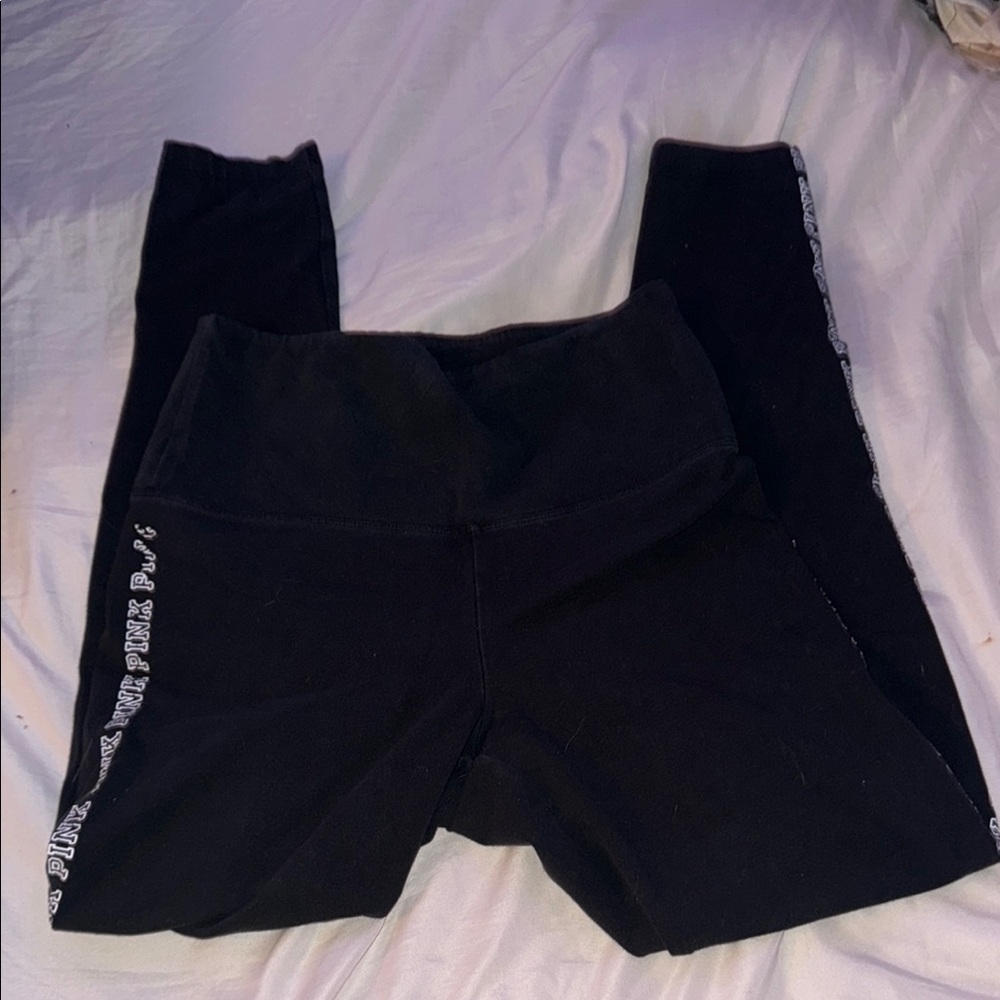 Victoria’s Secret PINK Black Leggings